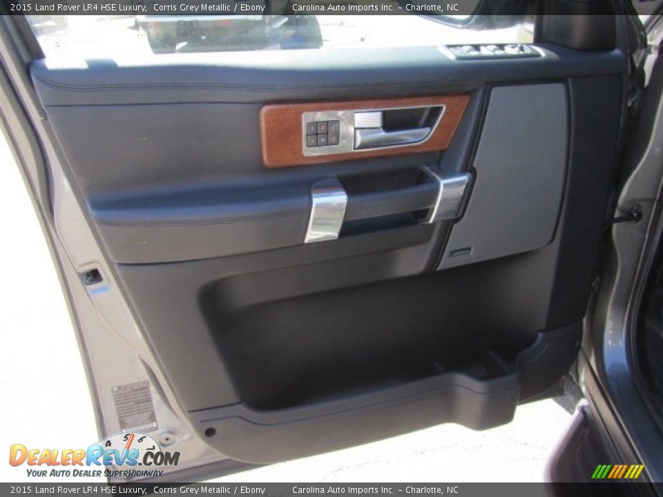 2015 Land Rover LR4 HSE Luxury Corris Grey Metallic / Ebony Photo #18
