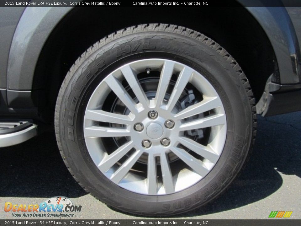 2015 Land Rover LR4 HSE Luxury Corris Grey Metallic / Ebony Photo #26