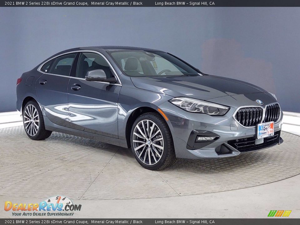 2021 BMW 2 Series 228i sDrive Grand Coupe Mineral Gray Metallic / Black Photo #24
