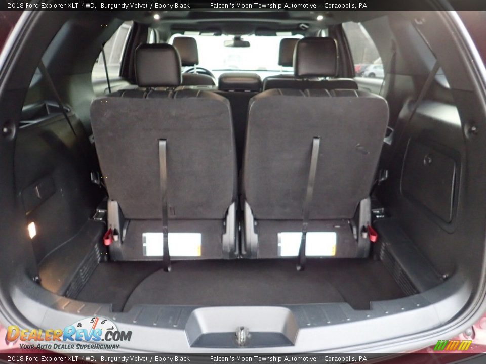 2018 Ford Explorer XLT 4WD Burgundy Velvet / Ebony Black Photo #4