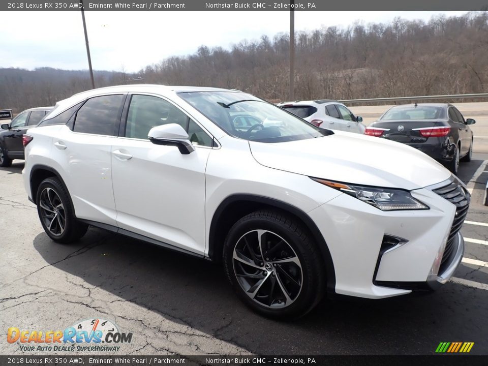 2018 Lexus RX 350 AWD Eminent White Pearl / Parchment Photo #4