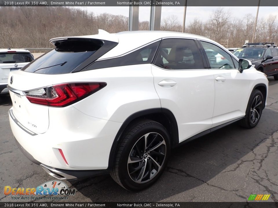 2018 Lexus RX 350 AWD Eminent White Pearl / Parchment Photo #8