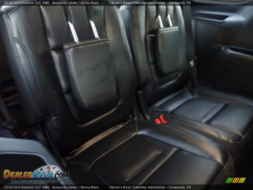 2018 Ford Explorer XLT 4WD Burgundy Velvet / Ebony Black Photo #15