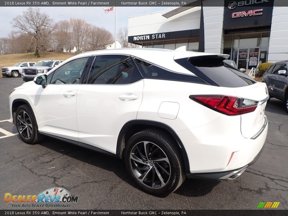 2018 Lexus RX 350 AWD Eminent White Pearl / Parchment Photo #12