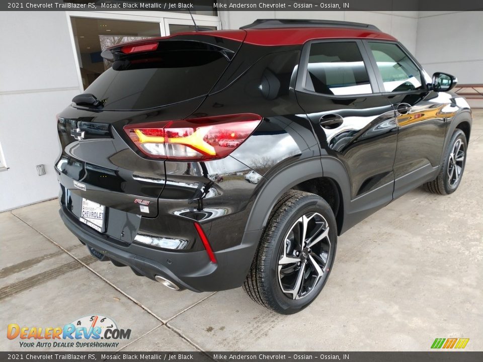 2021 Chevrolet TrailBlazer RS Mosaic Black Metallic / Jet Black Photo #4