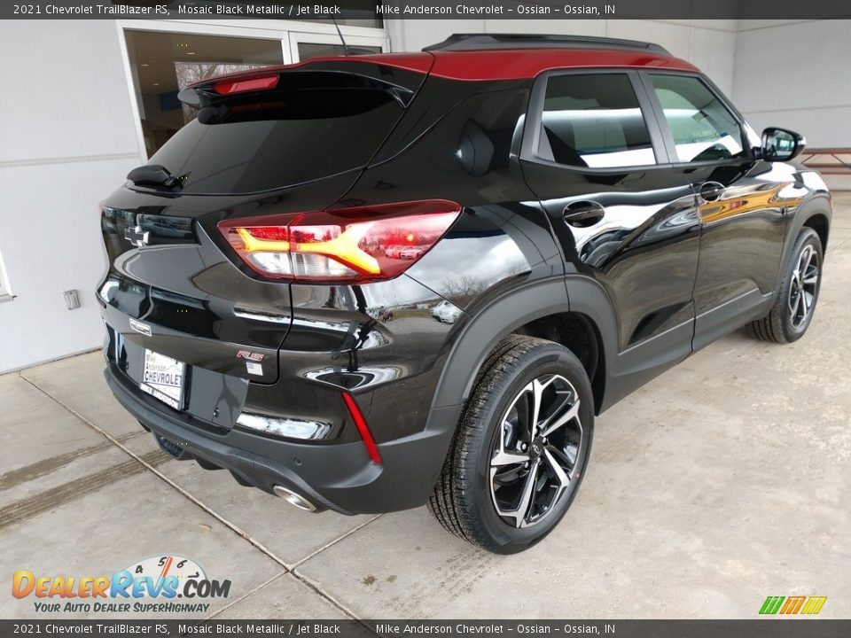 2021 Chevrolet Trailblazer RS Mosaic Black Metallic / Jet Black Photo #4