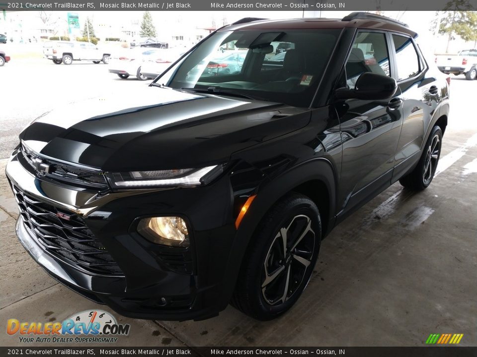 2021 Chevrolet TrailBlazer RS Mosaic Black Metallic / Jet Black Photo #8