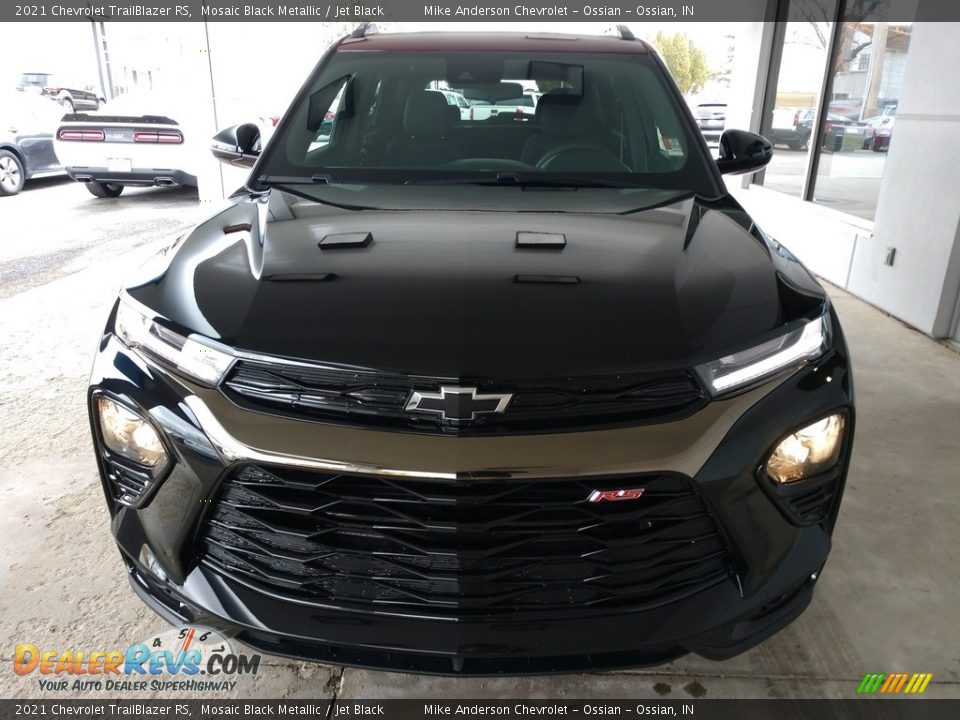 2021 Chevrolet TrailBlazer RS Mosaic Black Metallic / Jet Black Photo #9