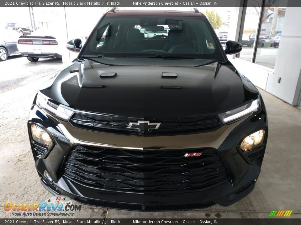 2021 Chevrolet Trailblazer RS Mosaic Black Metallic / Jet Black Photo #9