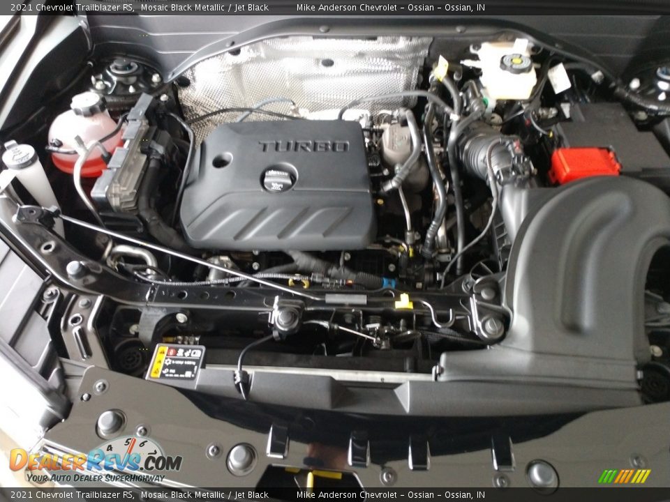 2021 Chevrolet Trailblazer RS 1.3 Liter Turbocharged DOHC 12-Valve VVT 3 Cylinder Engine Photo #10