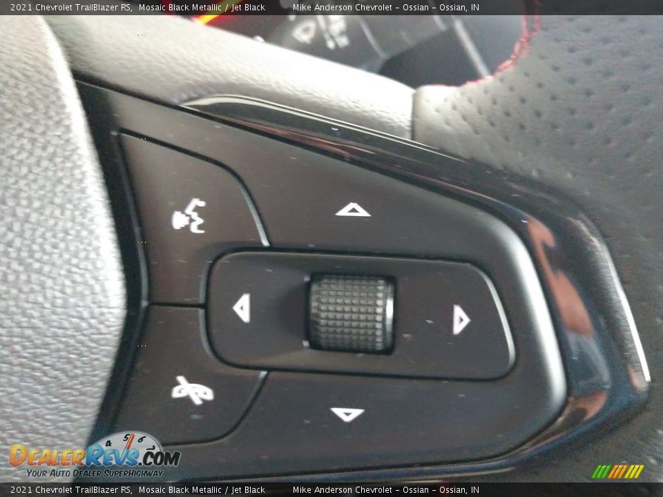 2021 Chevrolet TrailBlazer RS Mosaic Black Metallic / Jet Black Photo #22