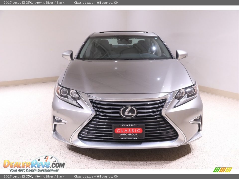 2017 Lexus ES 350 Atomic Silver / Black Photo #2