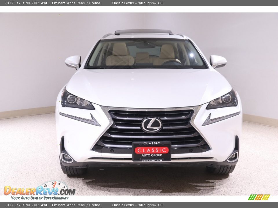 2017 Lexus NX 200t AWD Eminent White Pearl / Creme Photo #2