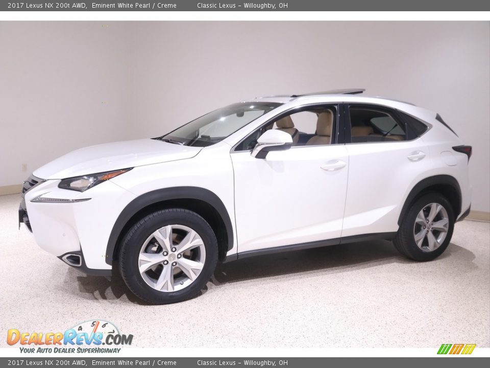 2017 Lexus NX 200t AWD Eminent White Pearl / Creme Photo #3