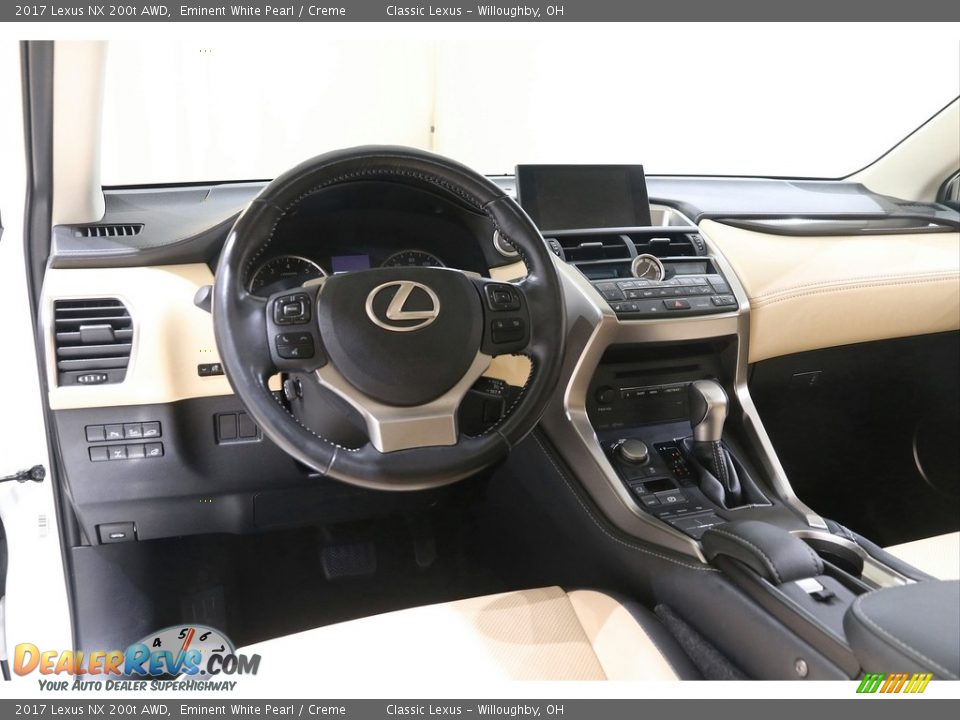 2017 Lexus NX 200t AWD Eminent White Pearl / Creme Photo #6