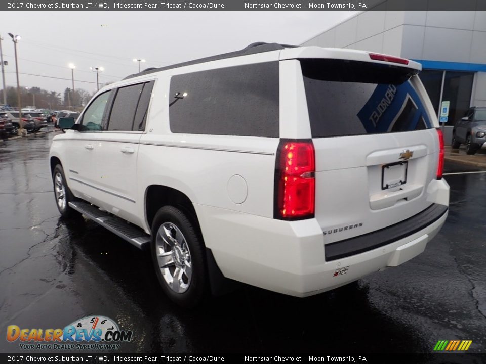 2017 Chevrolet Suburban LT 4WD Iridescent Pearl Tricoat / Cocoa/Dune Photo #4