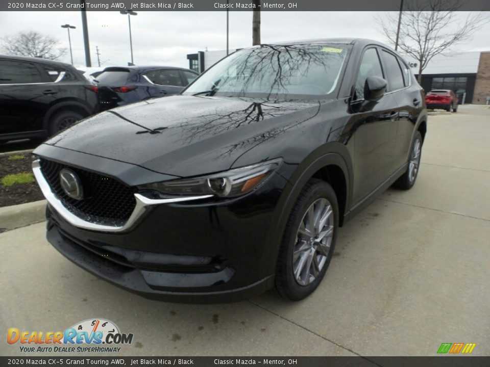 2020 Mazda CX-5 Grand Touring AWD Jet Black Mica / Black Photo #3