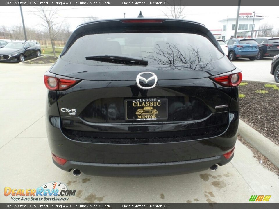 2020 Mazda CX-5 Grand Touring AWD Jet Black Mica / Black Photo #6
