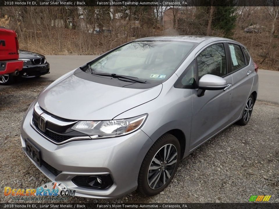 2018 Honda Fit EX Lunar Silver Metallic / Black Photo #1