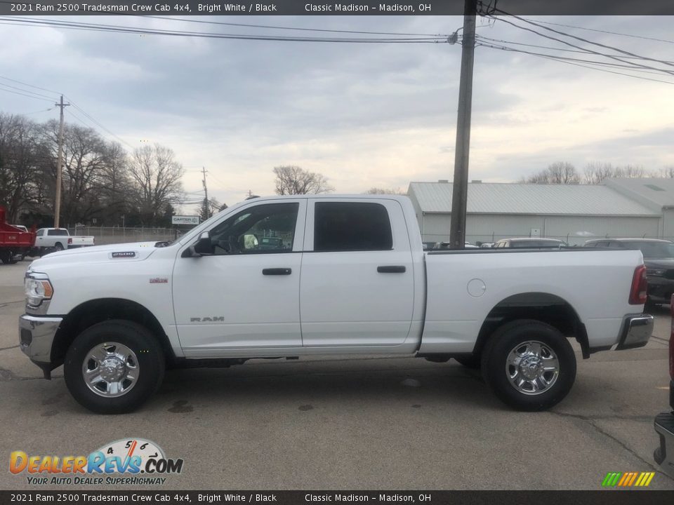 2021 Ram 2500 Tradesman Crew Cab 4x4 Bright White / Black Photo #9