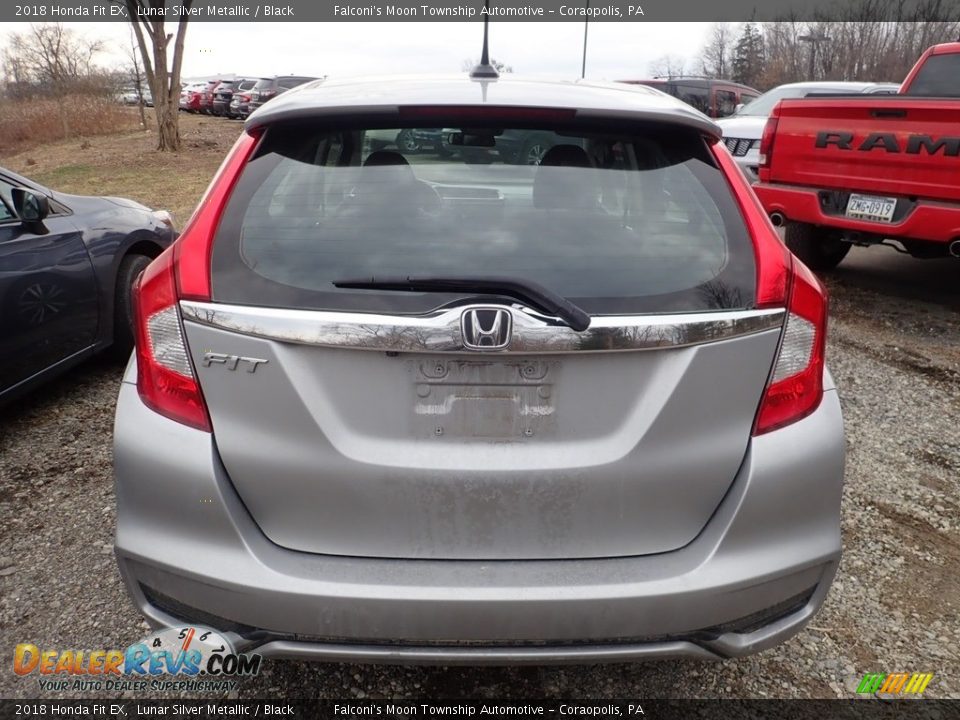 2018 Honda Fit EX Lunar Silver Metallic / Black Photo #3