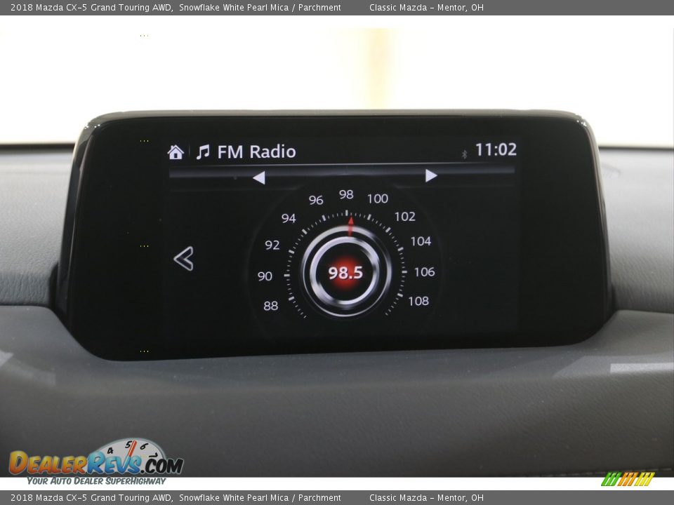 2018 Mazda CX-5 Grand Touring AWD Snowflake White Pearl Mica / Parchment Photo #10