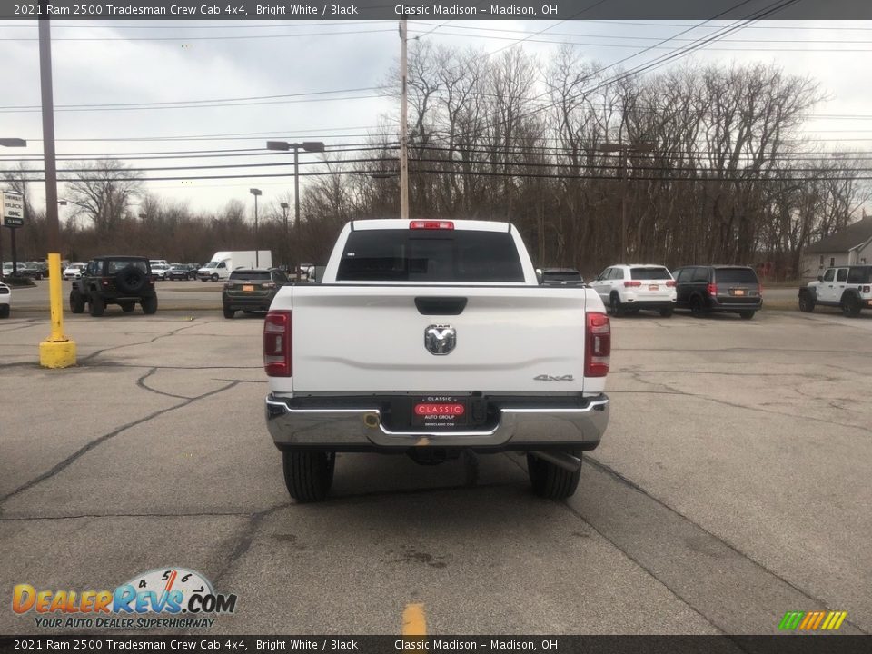 2021 Ram 2500 Tradesman Crew Cab 4x4 Bright White / Black Photo #11