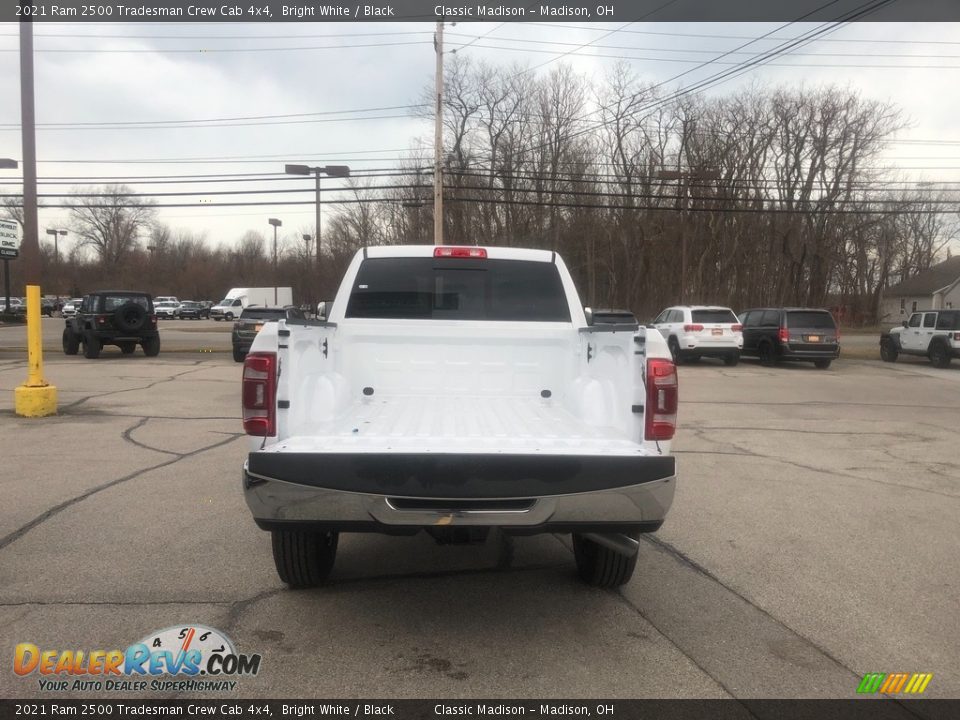 2021 Ram 2500 Tradesman Crew Cab 4x4 Bright White / Black Photo #12