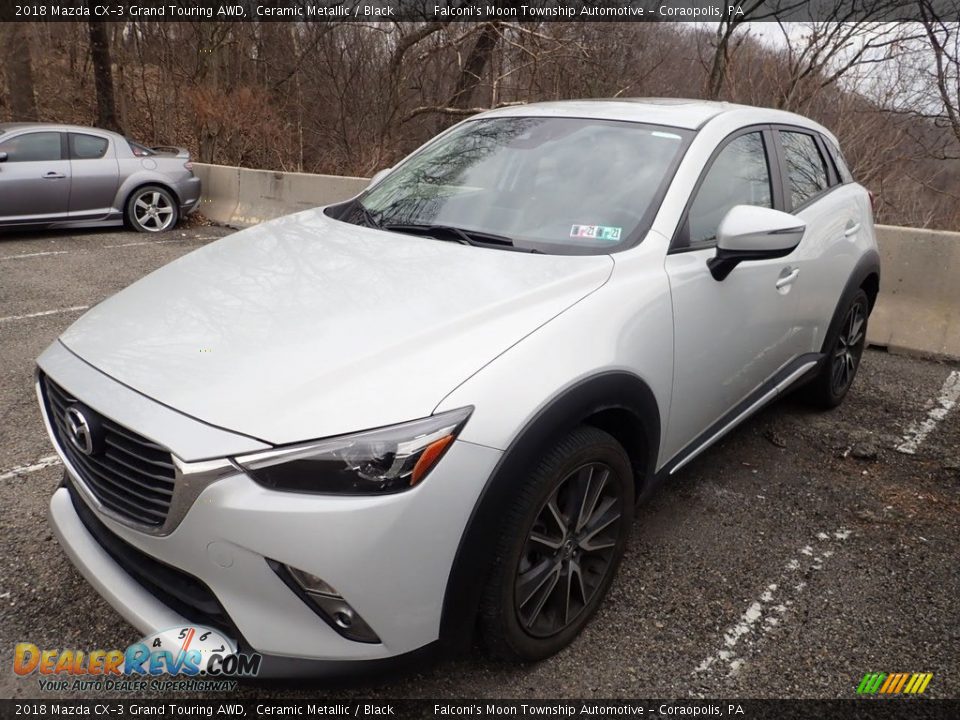 2018 Mazda CX-3 Grand Touring AWD Ceramic Metallic / Black Photo #1