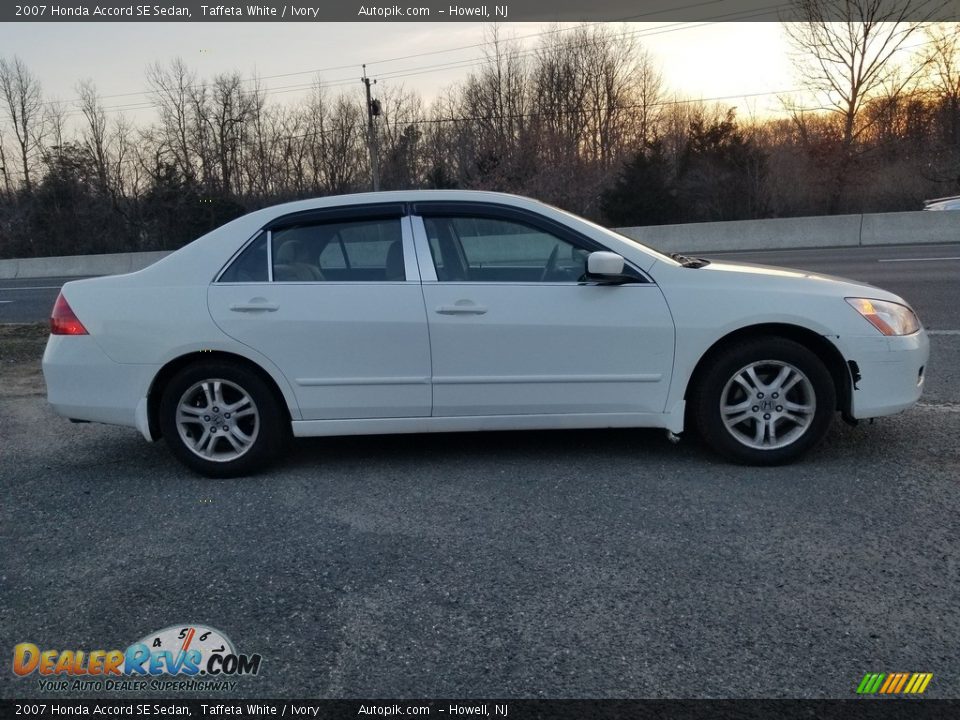 2007 Honda Accord SE Sedan Taffeta White / Ivory Photo #6