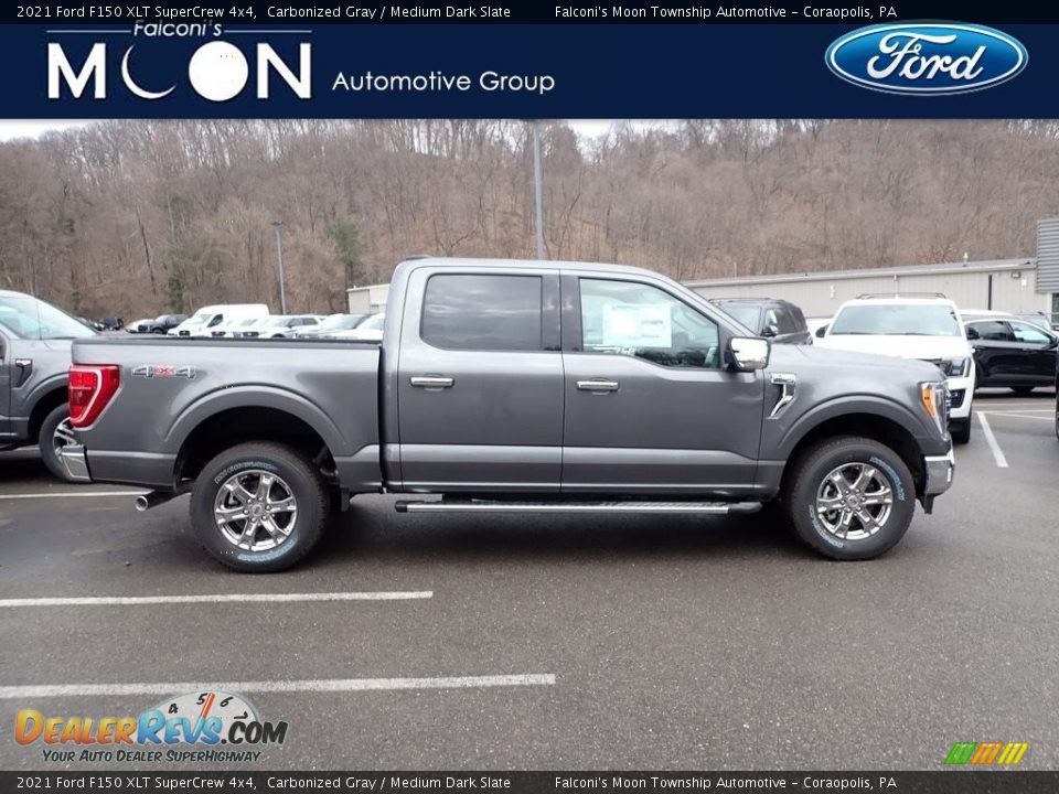 2021 Ford F150 XLT SuperCrew 4x4 Carbonized Gray / Medium Dark Slate Photo #1