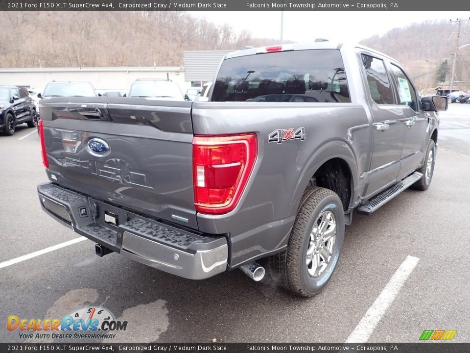 2021 Ford F150 XLT SuperCrew 4x4 Carbonized Gray / Medium Dark Slate Photo #2