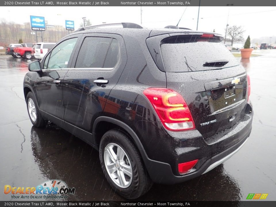 2020 Chevrolet Trax LT AWD Mosaic Black Metallic / Jet Black Photo #3