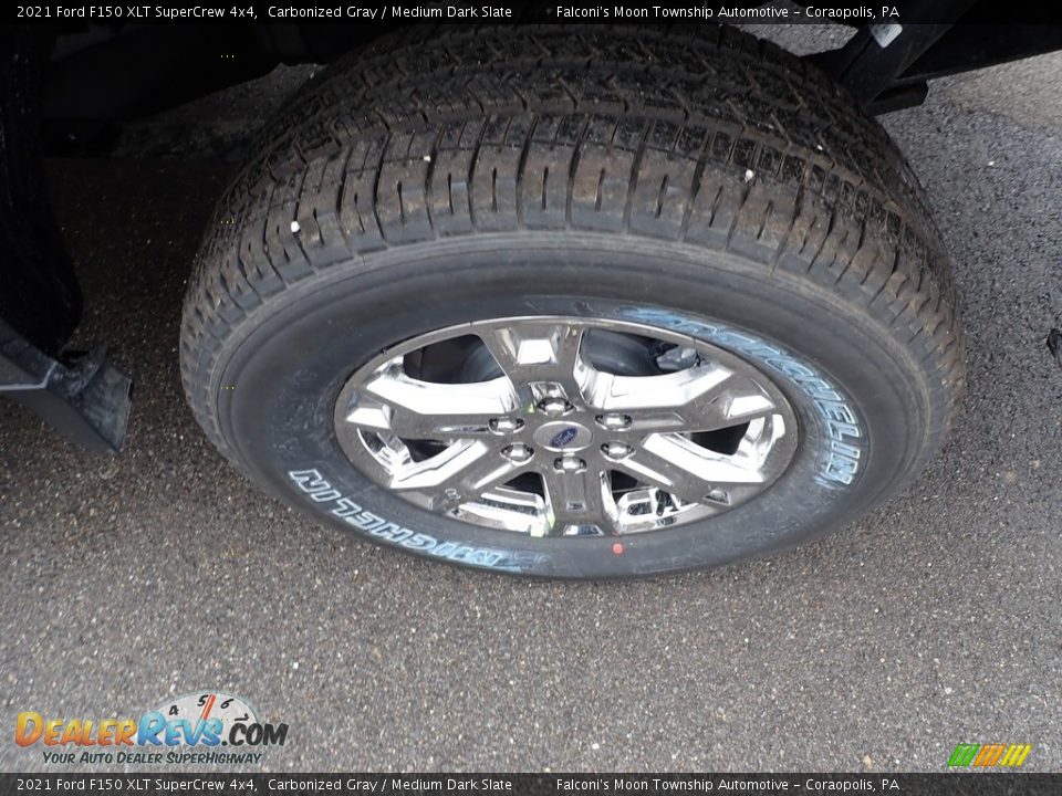 2021 Ford F150 XLT SuperCrew 4x4 Carbonized Gray / Medium Dark Slate Photo #7