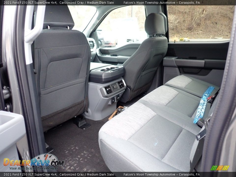 2021 Ford F150 XLT SuperCrew 4x4 Carbonized Gray / Medium Dark Slate Photo #8
