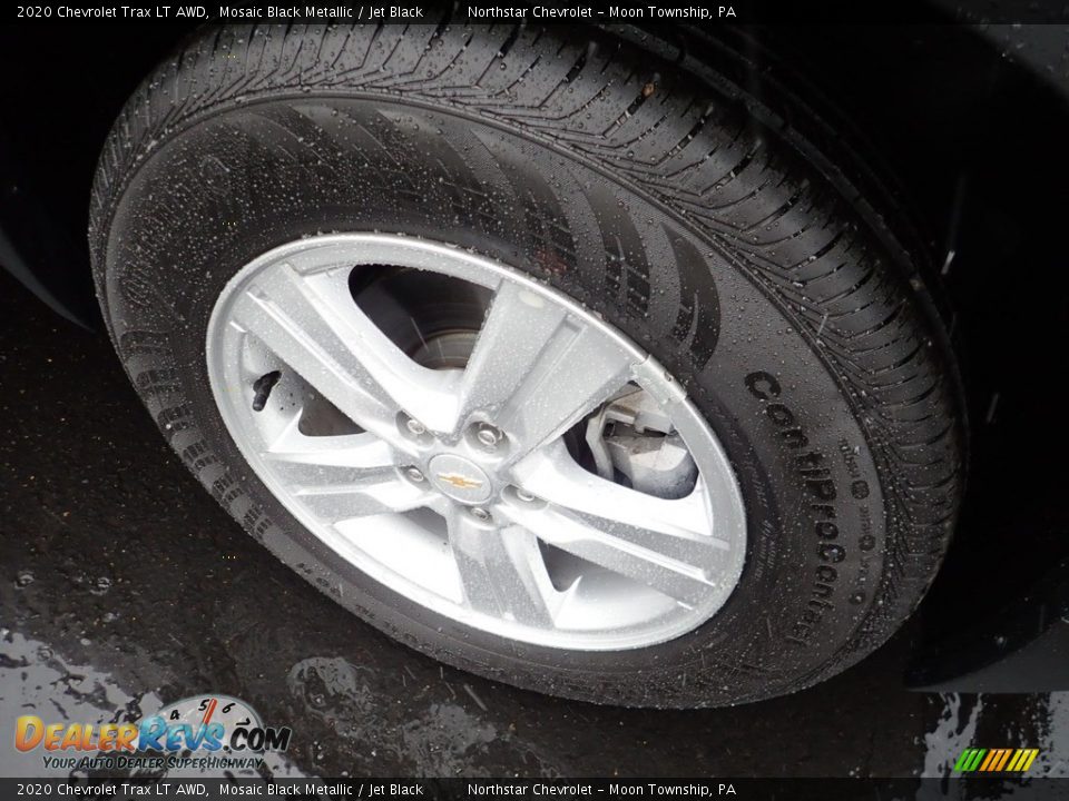 2020 Chevrolet Trax LT AWD Mosaic Black Metallic / Jet Black Photo #10