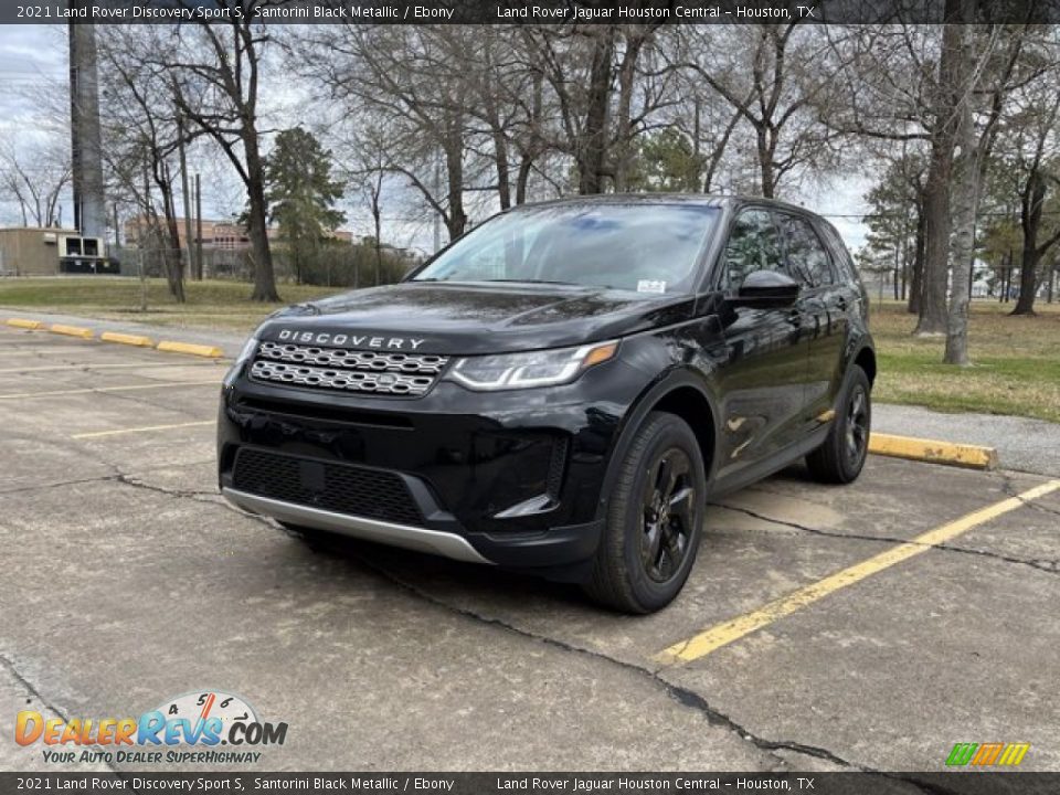 2021 Land Rover Discovery Sport S Santorini Black Metallic / Ebony Photo #1