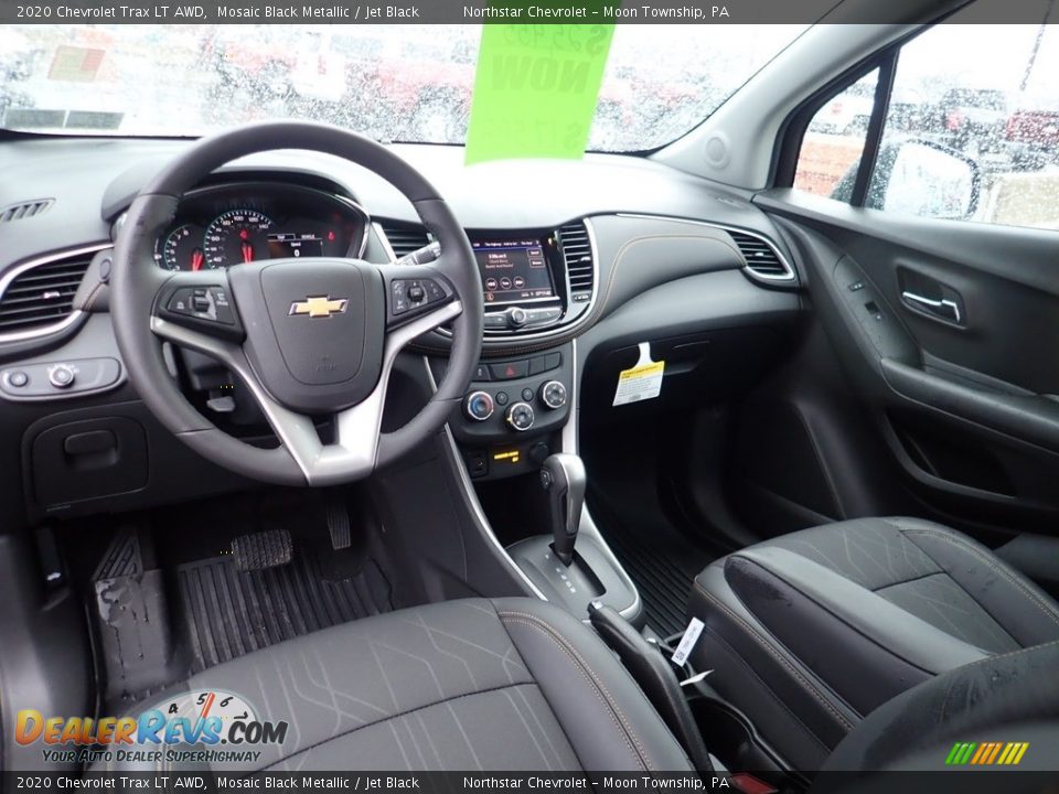 2020 Chevrolet Trax LT AWD Mosaic Black Metallic / Jet Black Photo #15