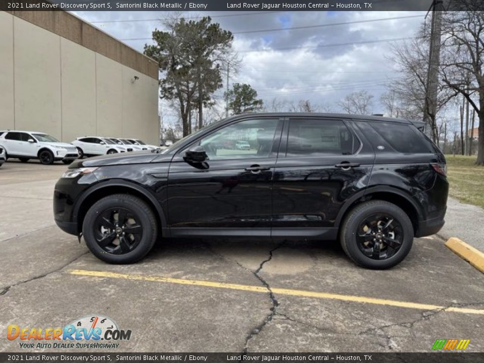 2021 Land Rover Discovery Sport S Santorini Black Metallic / Ebony Photo #7