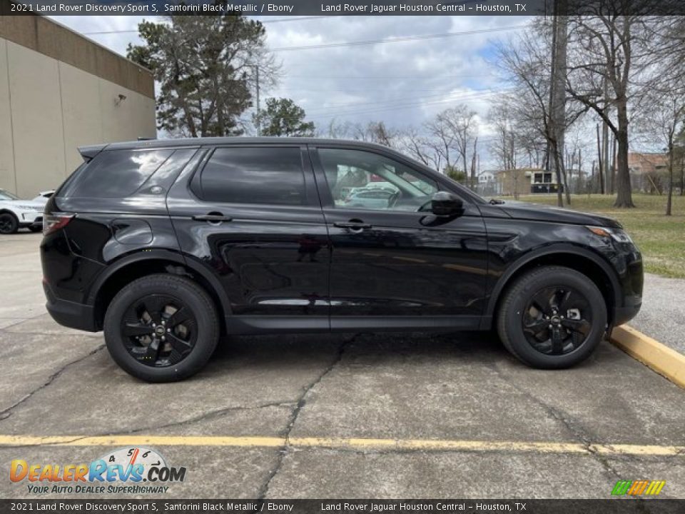 2021 Land Rover Discovery Sport S Santorini Black Metallic / Ebony Photo #8