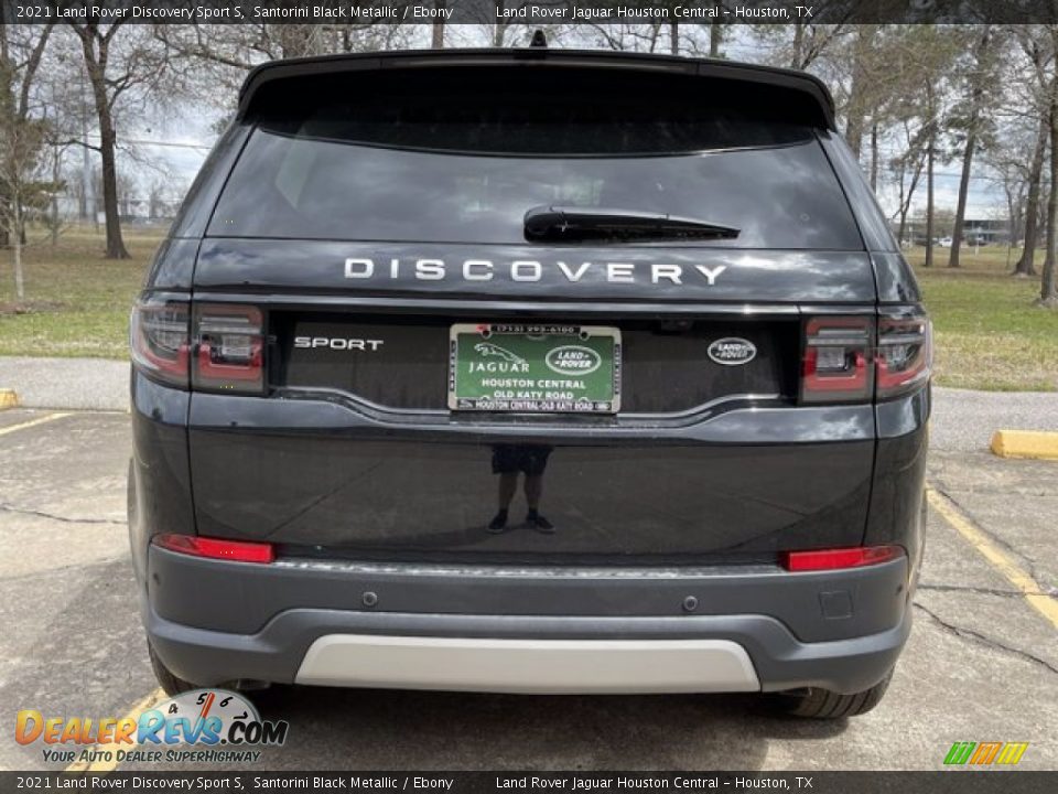 2021 Land Rover Discovery Sport S Santorini Black Metallic / Ebony Photo #9