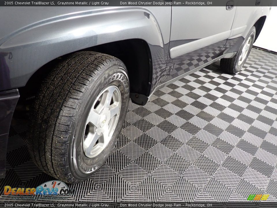 2005 Chevrolet TrailBlazer LS Graystone Metallic / Light Gray Photo #8