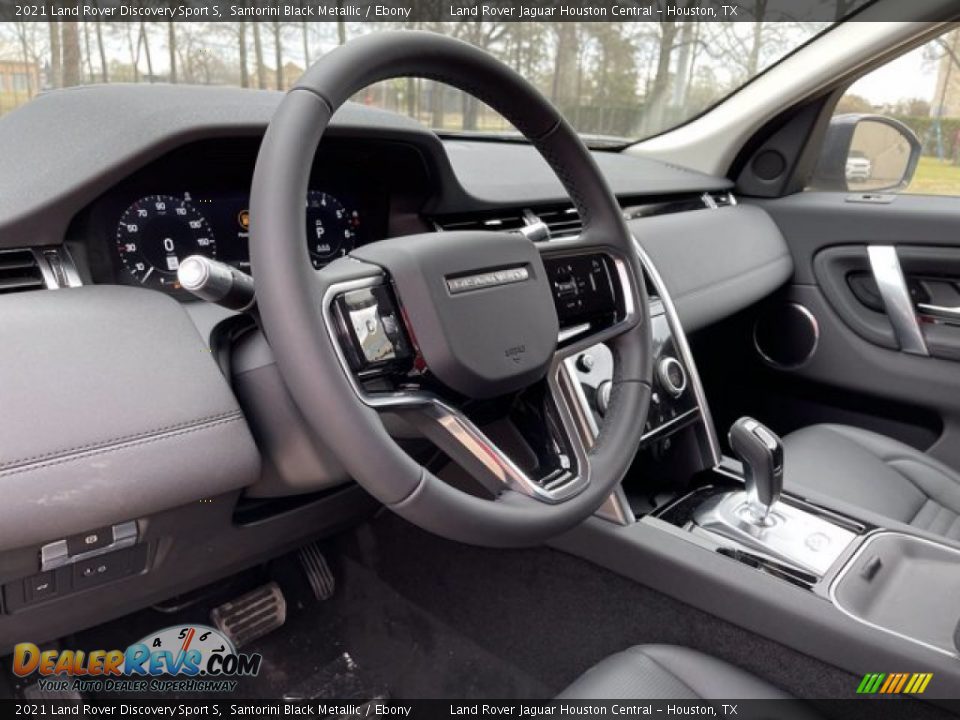 2021 Land Rover Discovery Sport S Santorini Black Metallic / Ebony Photo #15