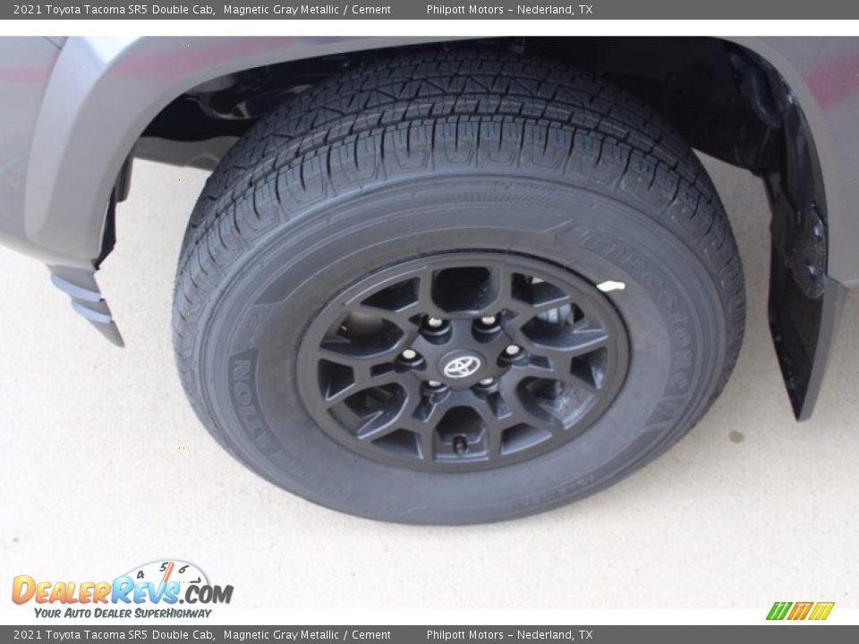 2021 Toyota Tacoma SR5 Double Cab Magnetic Gray Metallic / Cement Photo #5