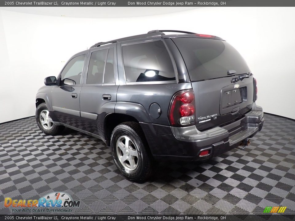 2005 Chevrolet TrailBlazer LS Graystone Metallic / Light Gray Photo #10