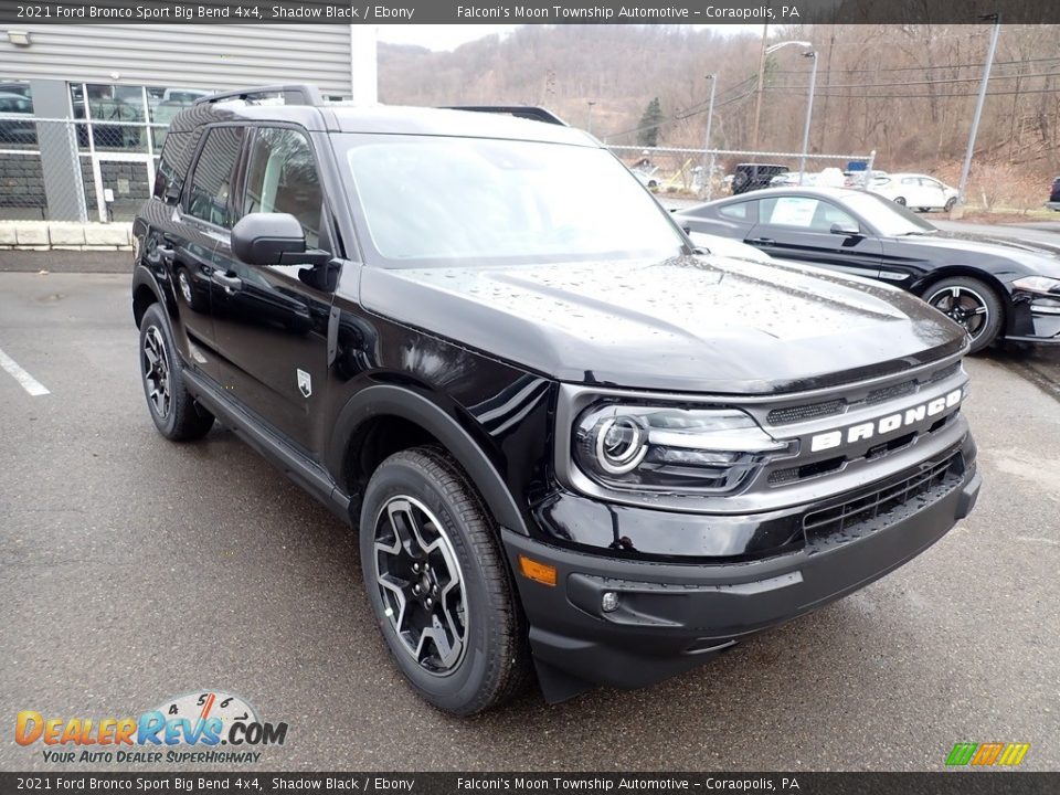 Front 3/4 View of 2021 Ford Bronco Sport Big Bend 4x4 Photo #3