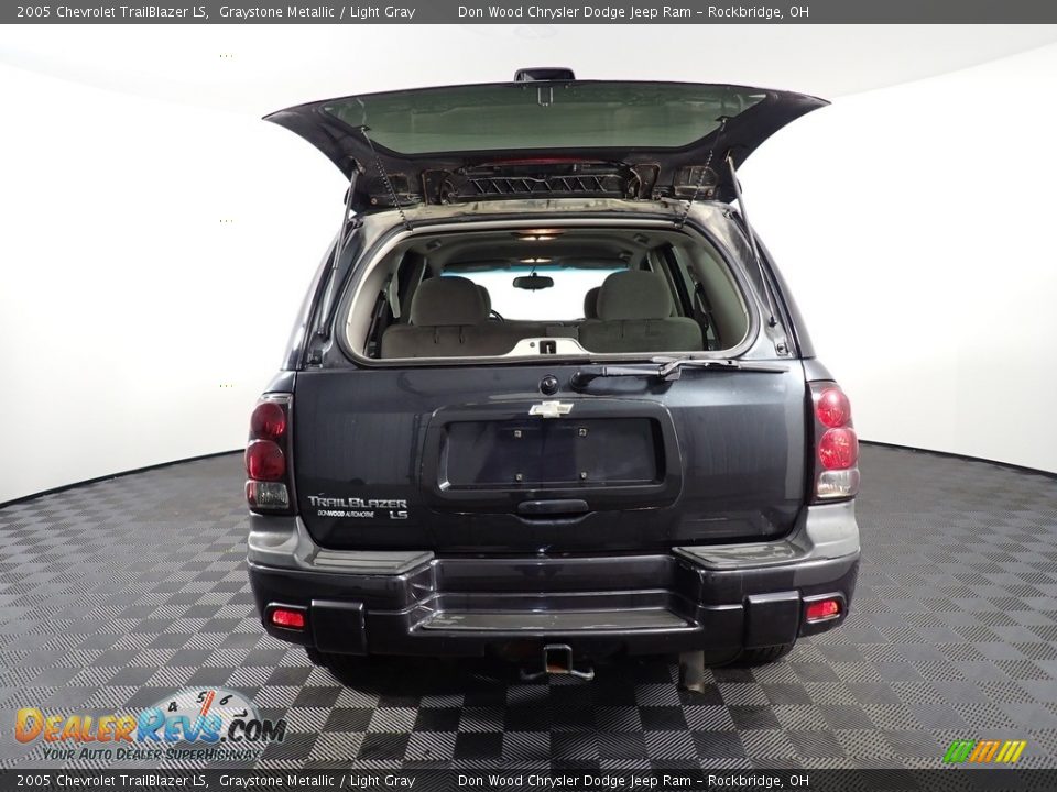 2005 Chevrolet TrailBlazer LS Graystone Metallic / Light Gray Photo #12