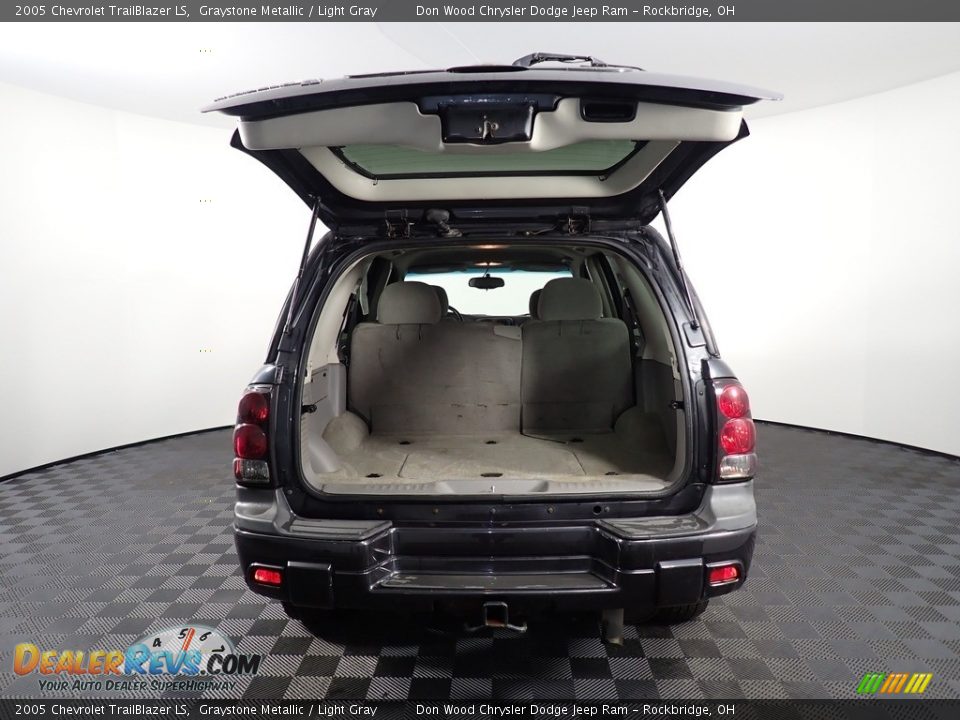 2005 Chevrolet TrailBlazer LS Graystone Metallic / Light Gray Photo #13
