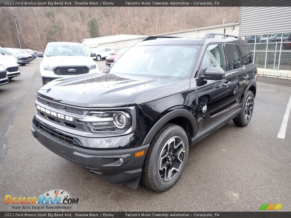 Shadow Black 2021 Ford Bronco Sport Big Bend 4x4 Photo #5