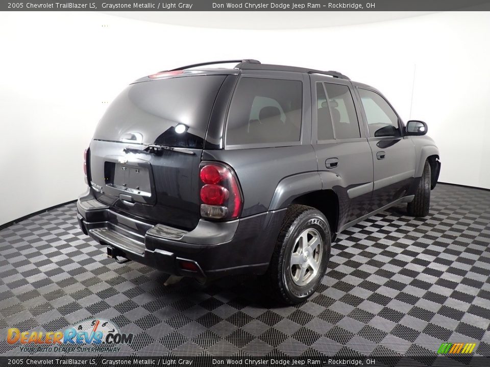 2005 Chevrolet TrailBlazer LS Graystone Metallic / Light Gray Photo #16